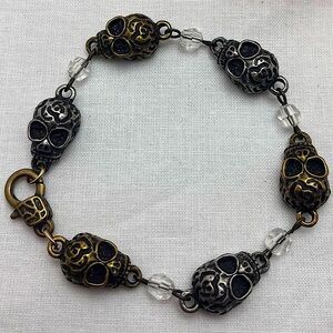 Handmade Skull Bracelet